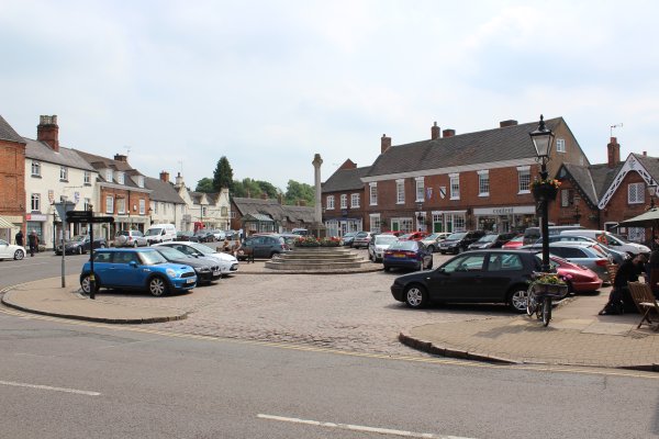 Image of the Market Place and War Memorial