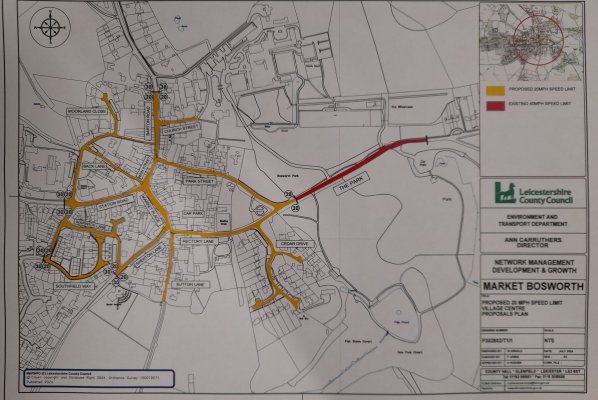 Image of proposed 20mph scheme