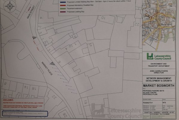 Town Centre Redevelopment Scheme - Limited Waiting public consultation